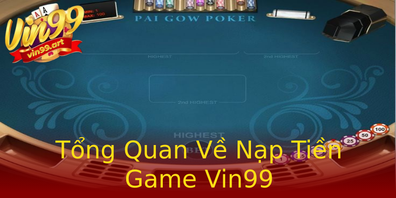 Tổng Quan Về Nạp Tiền Game Vin99 Tổng Quan Về Nạp Tiền Game Vin99