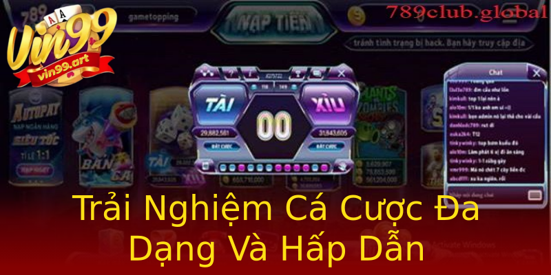 Trải Nghiệm Cá Cược Đa Dạng Và Hấp Dẫn Trải Nghiệm Cá Cược Đa Dạng Và Hấp Dẫn